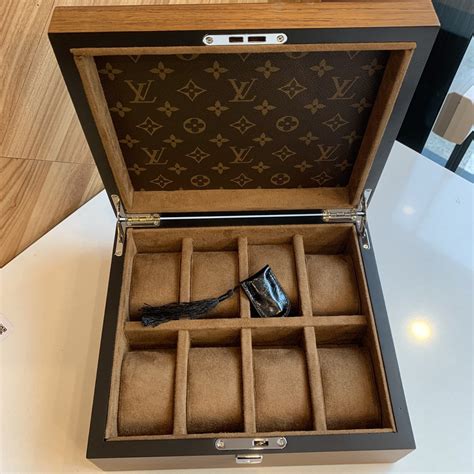 louis vuitton watch case review|louis vuitton watch box.